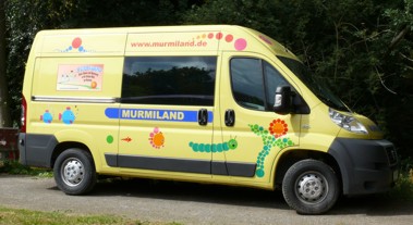 Das Murmelmobil unterwegs